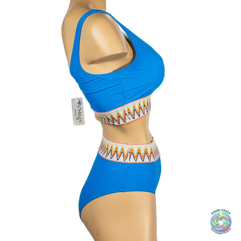 AI'Mage Small High Waisted Bikini NWT 🌊 - Picture 4 of 7